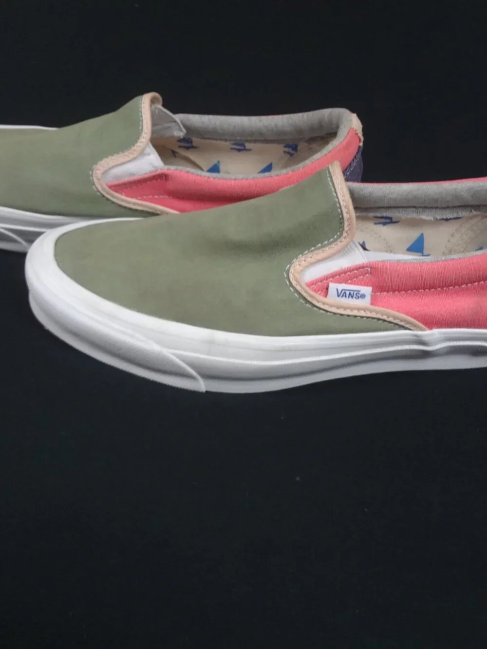 VANS VAULT OG CLASSIC SLIP-ON LX GEOFF MCFETRIDGE TRANSCENTCOASTAL MENS SIZE 11